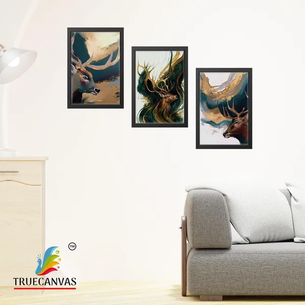 Black__Abstract_Canvas_Painting_Set_Of_3_Wall_Hanging_Frame_|_For_Home,_Living_Room_Gallery_&_Office,_Black,_Size_-_13.50_X_19.50_Inch,_Sf184