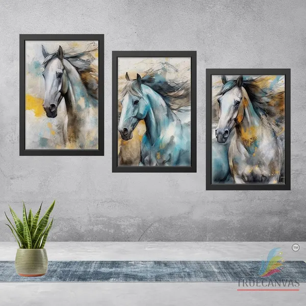 Black__Abstract_Canvas_Painting_Set_Of_3_Wall_Hanging_Frame_|_For_Home,_Living_Room_Gallery_&_Office,_Black,_Size_-_13.50_X_19.50_Inch,_Sf186