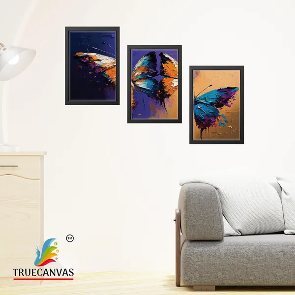 Black__Abstract_Canvas_Painting_Set_Of_3_Wall_Hanging_Frame_|_For_Home,_Living_Room_Gallery_&_Office,_Black,_Size_-_13.50_X_19.50_Inch,_Sf189