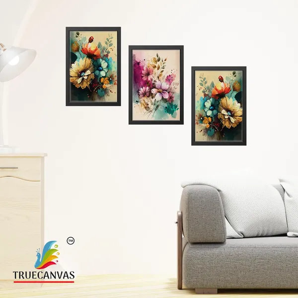 Black__Abstract_Canvas_Painting_Set_Of_3_Wall_Hanging_Frame_|_For_Home,_Living_Room_Gallery_&_Office,_Black,_Size_-_13.50_X_19.50_Inch,_Sf190