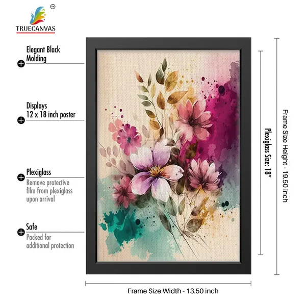 Black__Abstract_Canvas_Painting_Set_Of_3_Wall_Hanging_Frame_|_For_Home,_Living_Room_Gallery_&_Office,_Black,_Size_-_13.50_X_19.50_Inch,_Sf194