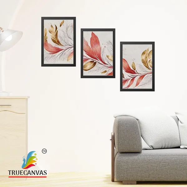 Black__Abstract_Canvas_Painting_Set_Of_3_Wall_Hanging_Frame_|_For_Home,_Living_Room_Gallery_&_Office,_Black,_Size_-_13.50_X_19.50_Inch,_Sf196