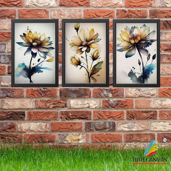 Black__Abstract_Canvas_Painting_Set_Of_3_Wall_Hanging_Frame_|_For_Home,_Living_Room_Gallery_&_Office,_Black,_Size_-_13.50_X_19.50_Inch,_Sf198