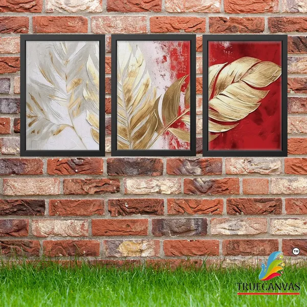Black__Abstract_Canvas_Painting_Set_Of_3_Wall_Hanging_Frame_|_For_Home,_Living_Room_Gallery_&_Office,_Black,_Size_-_13.50_X_19.50_Inch,_Sf200