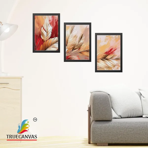 Multicolor_Abstract_Canvas_Painting_Set_Of_3_Wall_Hanging_Frame_|_For_Home,_Living_Room_Gallery_&_Office,_Black,_Size_-_13.50_X_19.50_Inch,_Sf201