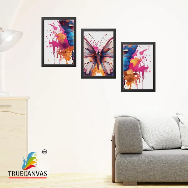 Black__Abstract_Canvas_Painting_Set_Of_3_Wall_Hanging_Frame_|_For_Home,_Living_Room_Gallery_&_Office,_Black,_Size_-_13.50_X_19.50_Inch,_Sf202