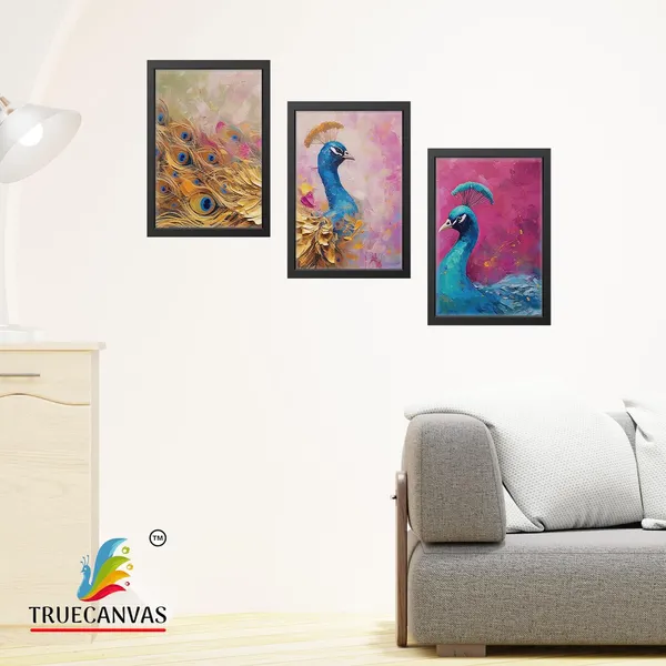 Black__Abstract_Canvas_Painting_Set_Of_3_Wall_Hanging_Frame_|_For_Home,_Living_Room_Gallery_&_Office,_Black,_Size_-_13.50_X_19.50_Inch,_Sf203
