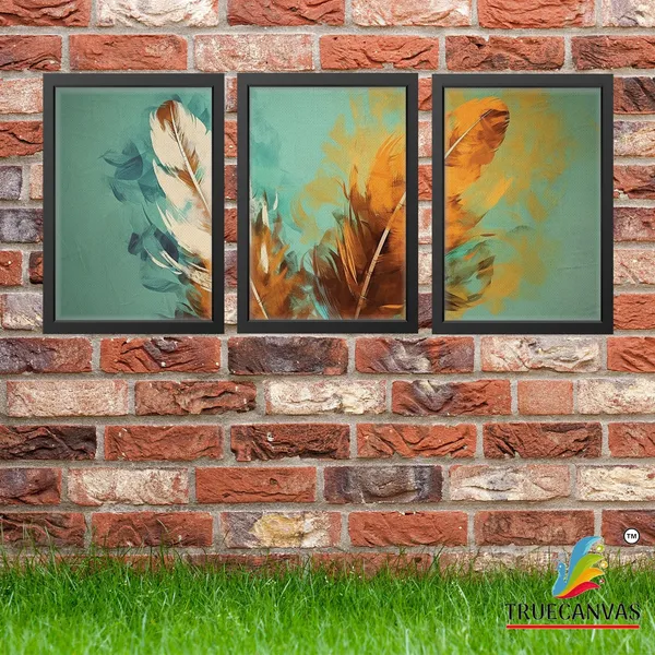 Black__Abstract_Canvas_Painting_Set_Of_3_Wall_Hanging_Frame_|_For_Home,_Living_Room_Gallery_&_Office,_Black,_Size_-_13.50_X_19.50_Inch,_Sf204