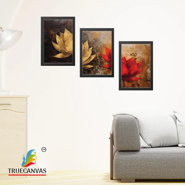 Black__Abstract_Canvas_Painting_Set_Of_3_Wall_Hanging_Frame_|_For_Home,_Living_Room_Gallery_&_Office,_Black,_Size_-_13.50_X_19.50_Inch,_Sf205