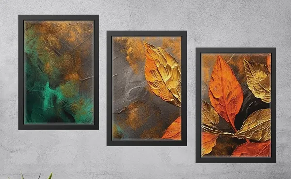 Black__Abstract_Canvas_Painting_Set_Of_3_Wall_Hanging_Frame_|_For_Home,_Living_Room_Gallery_&_Office,_Black,_Size_-_13.50_X_19.50_Inch,_Sf210