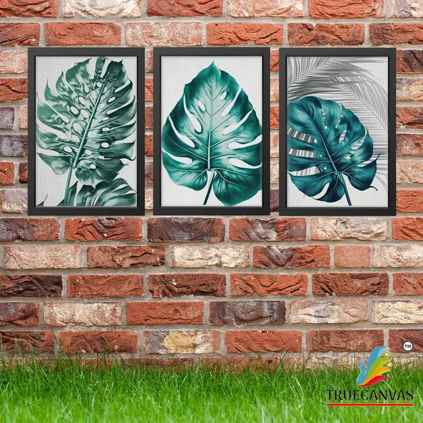 Black__Abstract_Canvas_Painting_Set_Of_3_Wall_Hanging_Frame_|_For_Home,_Living_Room_Gallery_&_Office,_Black,_Size_-_13.50_X_19.50_Inch,_Sf211