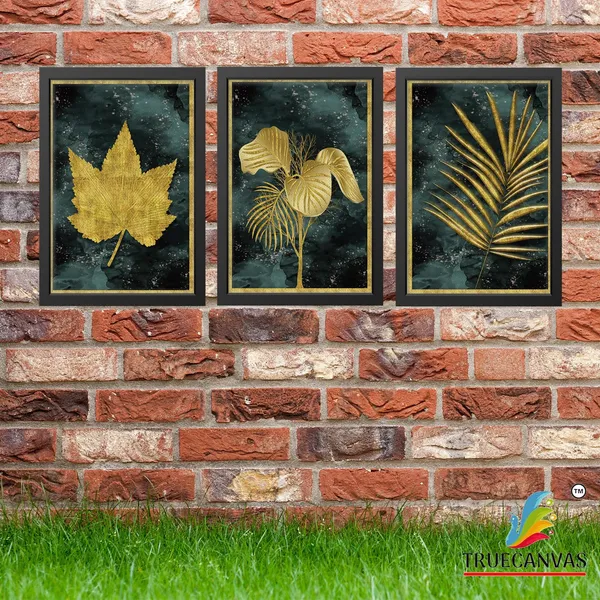 Black__Abstract_Canvas_Painting_Set_Of_3_Wall_Hanging_Frame_|_For_Home,_Living_Room_Gallery_&_Office,_Black,_Size_-_13.50_X_19.50_Inch,_Sf212