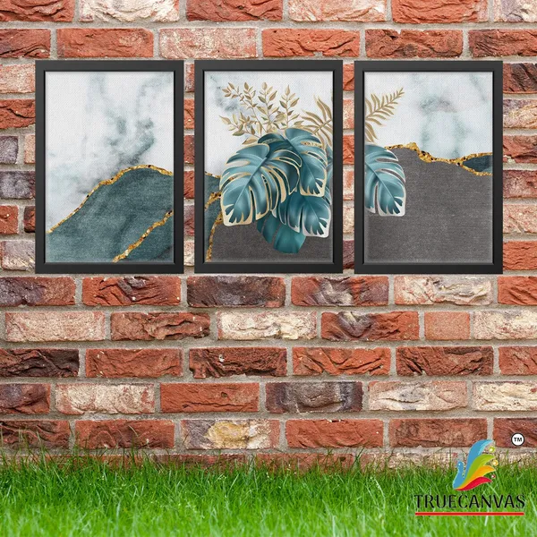 Black__Abstract_Canvas_Painting_Set_Of_3_Wall_Hanging_Frame_|_For_Home,_Living_Room_Gallery_&_Office,_Black,_Size_-_13.50_X_19.50_Inch,_Sf214
