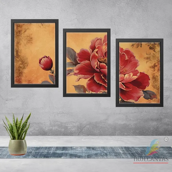 Black__Abstract_Canvas_Painting_Set_Of_3_Wall_Hanging_Frame_|_For_Home,_Living_Room_Gallery_&_Office,_Black,_Size_-_13.50_X_19.50_Inch,_Sf216