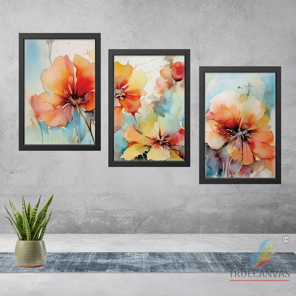 Black__Abstract_Canvas_Painting_Set_Of_3_Wall_Hanging_Frame_|_For_Home,_Living_Room_Gallery_&_Office,_Black,_Size_-_13.50_X_19.50_Inch,_Sf217