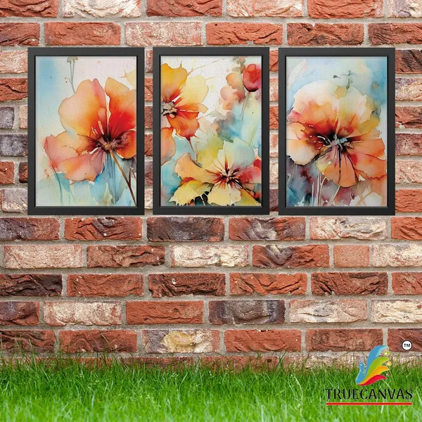 Black__Abstract_Canvas_Painting_Set_Of_3_Wall_Hanging_Frame_|_For_Home,_Living_Room_Gallery_&_Office,_Black,_Size_-_13.50_X_19.50_Inch,_Sf217