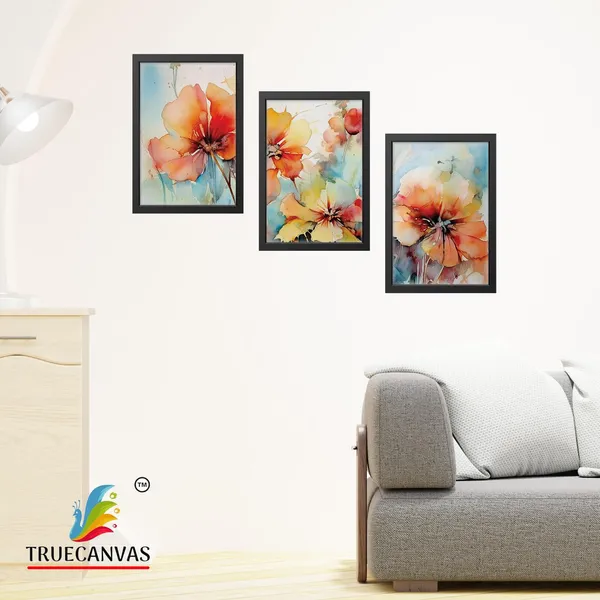 Black__Abstract_Canvas_Painting_Set_Of_3_Wall_Hanging_Frame_|_For_Home,_Living_Room_Gallery_&_Office,_Black,_Size_-_13.50_X_19.50_Inch,_Sf217