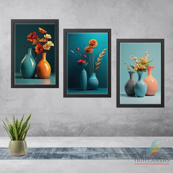Black__Abstract_Canvas_Painting_Set_Of_3_Wall_Hanging_Frame_|_For_Home,_Living_Room_Gallery_&_Office,_Black,_Size_-_13.50_X_19.50_Inch,_Sf221