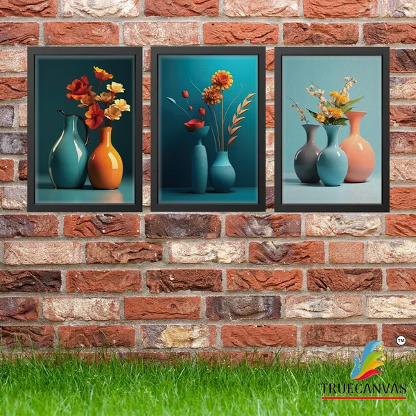 Black__Abstract_Canvas_Painting_Set_Of_3_Wall_Hanging_Frame_|_For_Home,_Living_Room_Gallery_&_Office,_Black,_Size_-_13.50_X_19.50_Inch,_Sf221
