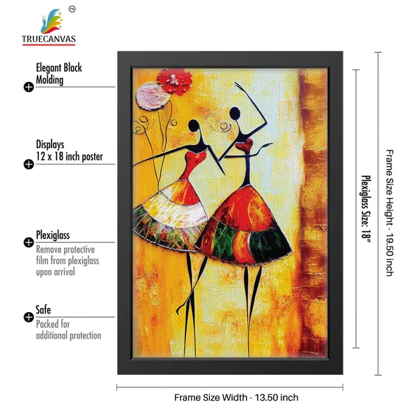 Black__Abstract_Canvas_Painting_Set_Of_3_Wall_Hanging_Frame_|_For_Home,_Living_Room_Gallery_&_Office,_Black,_Size_-_13.50_X_19.50_Inch,_Sf222