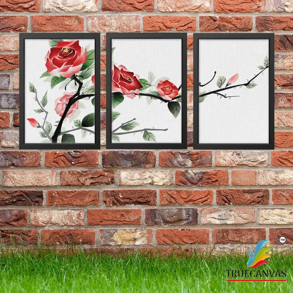 Black__Abstract_Canvas_Painting_Set_Of_3_Wall_Hanging_Frame_|_For_Home,_Living_Room_Gallery_&_Office,_Black,_Size_-_13.50_X_19.50_Inch,_Sf226