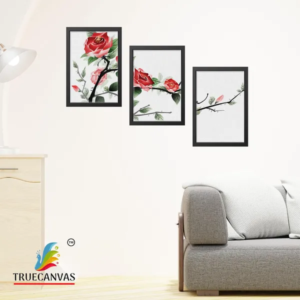 Black__Abstract_Canvas_Painting_Set_Of_3_Wall_Hanging_Frame_|_For_Home,_Living_Room_Gallery_&_Office,_Black,_Size_-_13.50_X_19.50_Inch,_Sf226