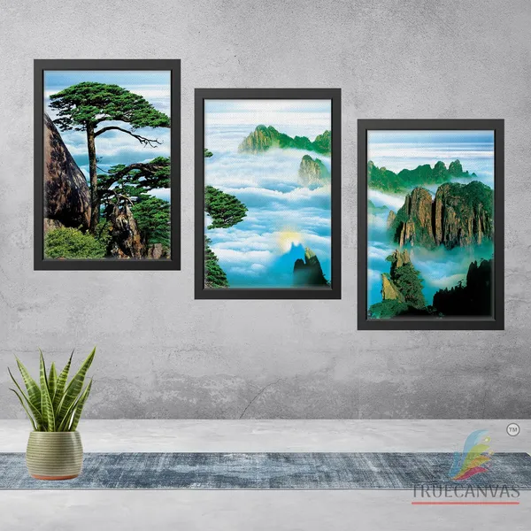 Black__Abstract_Canvas_Painting_Set_Of_3_Wall_Hanging_Frame_|_For_Home,_Living_Room_Gallery_&_Office,_Black,_Size_-_13.50_X_19.50_Inch,_Sf229