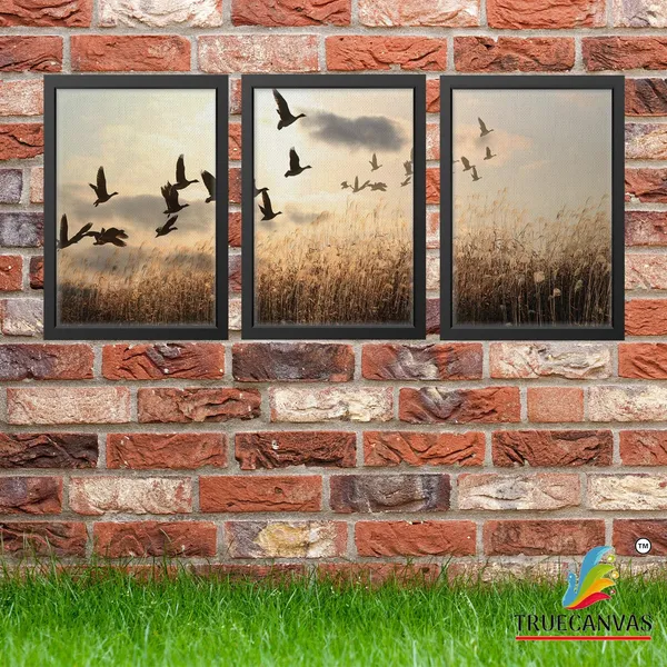 Black__Abstract_Canvas_Painting_Set_Of_3_Wall_Hanging_Frame_|_For_Home,_Living_Room_Gallery_&_Office,_Black,_Size_-_13.50_X_19.50_Inch,_Sf231
