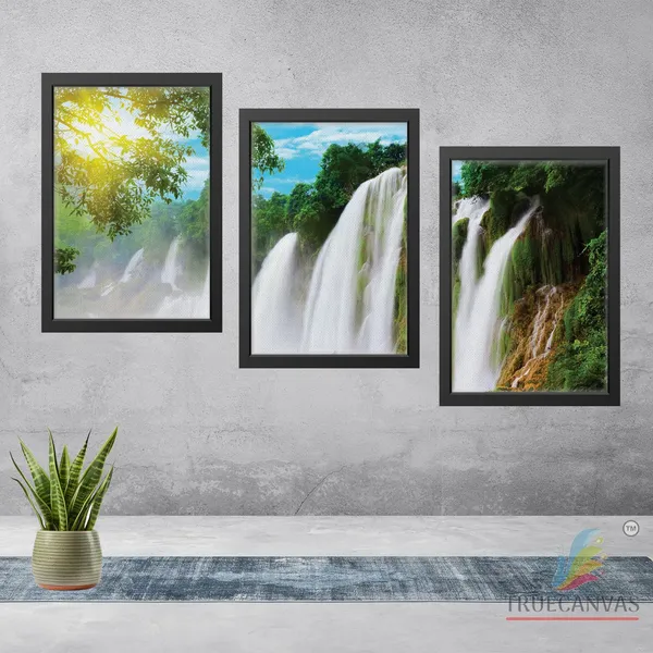 Black__Abstract_Canvas_Painting_Set_Of_3_Wall_Hanging_Frame_|_For_Home,_Living_Room_Gallery_&_Office,_Black,_Size_-_13.50_X_19.50_Inch,_Sf237