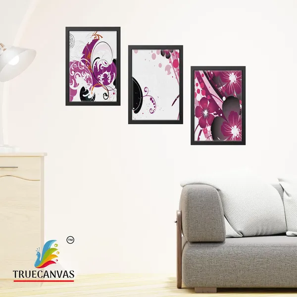 Black__Abstract_Canvas_Painting_Set_Of_3_Wall_Hanging_Frame_|_For_Home,_Living_Room_Gallery_&_Office,_Black,_Size_-_13.50_X_19.50_Inch,_Sf239