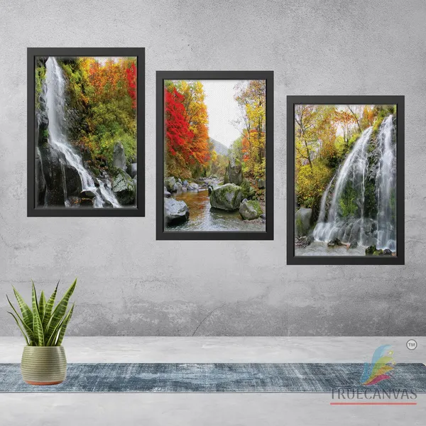 Black__Abstract_Canvas_Painting_Set_Of_3_Wall_Hanging_Frame_|_For_Home,_Living_Room_Gallery_&_Office,_Black,_Size_-_13.50_X_19.50_Inch,_Sf243
