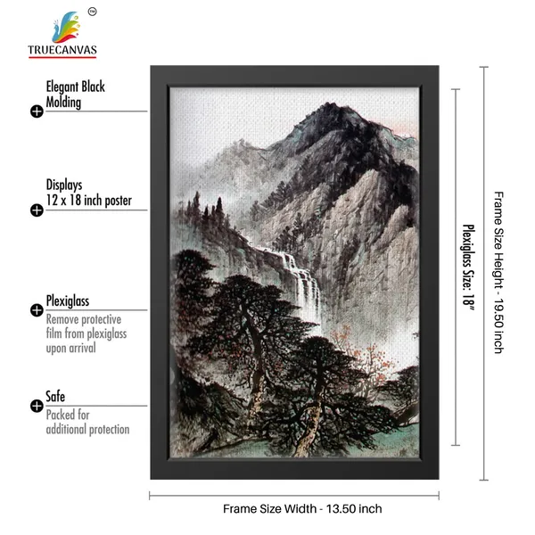 Black__Abstract_Canvas_Painting_Set_Of_3_Wall_Hanging_Frame_|_For_Home,_Living_Room_Gallery_&_Office,_Black,_Size_-_13.50_X_19.50_Inch,_Sf248