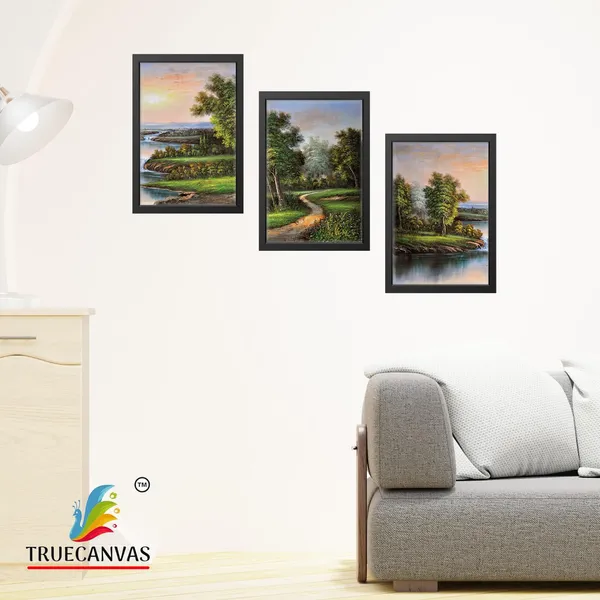 Black__Abstract_Canvas_Painting_Set_Of_3_Wall_Hanging_Frame_|_For_Home,_Living_Room_Gallery_&_Office,_Black,_Size_-_13.50_X_19.50_Inch,_Sf249