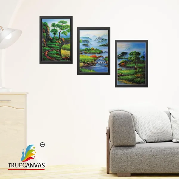 Black__Abstract_Canvas_Painting_Set_Of_3_Wall_Hanging_Frame_|_For_Home,_Living_Room_Gallery_&_Office,_Black,_Size_-_13.50_X_19.50_Inch,_Sf251