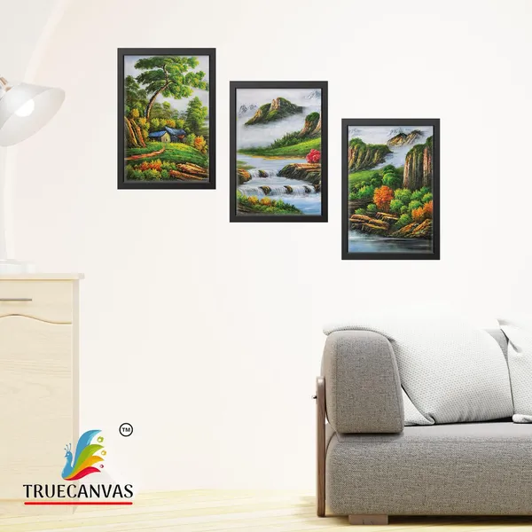 Black__Abstract_Canvas_Painting_Set_Of_3_Wall_Hanging_Frame_|_For_Home,_Living_Room_Gallery_&_Office,_Black,_Size_-_13.50_X_19.50_Inch,_Sf252