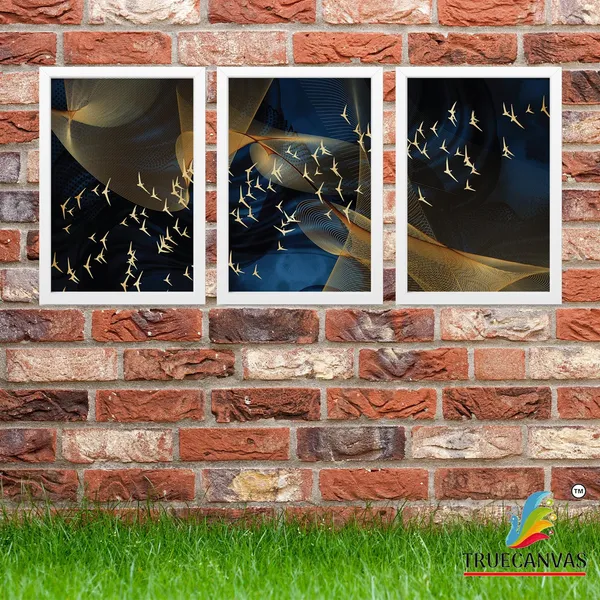 White__Abstract_Canvas_Painting_Set_Of_3_Wall_Hanging_Frame_|_For_Home,_Living_Room_Gallery_&_Office,_White,_Size_13.50_X_19.50_Inch,_Sf003