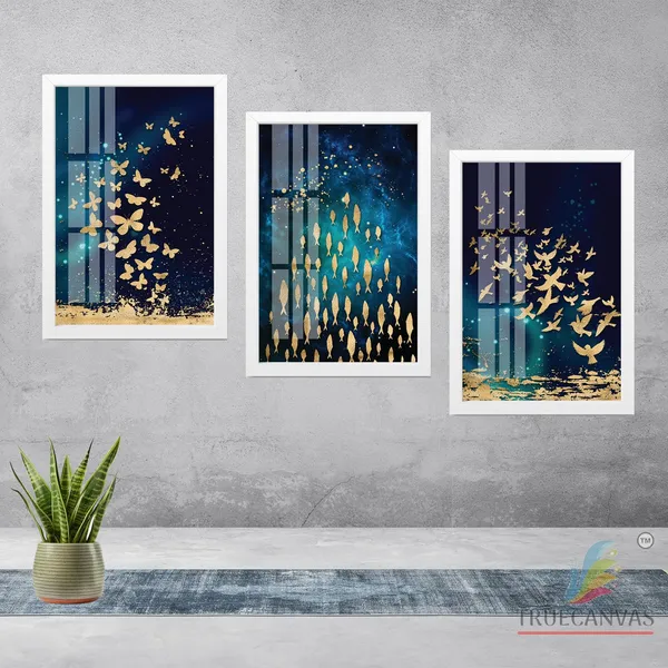 White__Abstract_Canvas_Painting_Set_Of_3_Wall_Hanging_Frame_|_For_Home,_Living_Room_Gallery_&_Office,_White,_Size_13.50_X_19.50_Inch,_Sf005