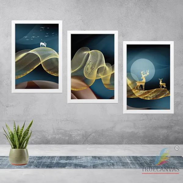 White__Abstract_Canvas_Painting_Set_Of_3_Wall_Hanging_Frame_|_For_Home,_Living_Room_Gallery_&_Office,_White,_Size_13.50_X_19.50_Inch,_Sf006