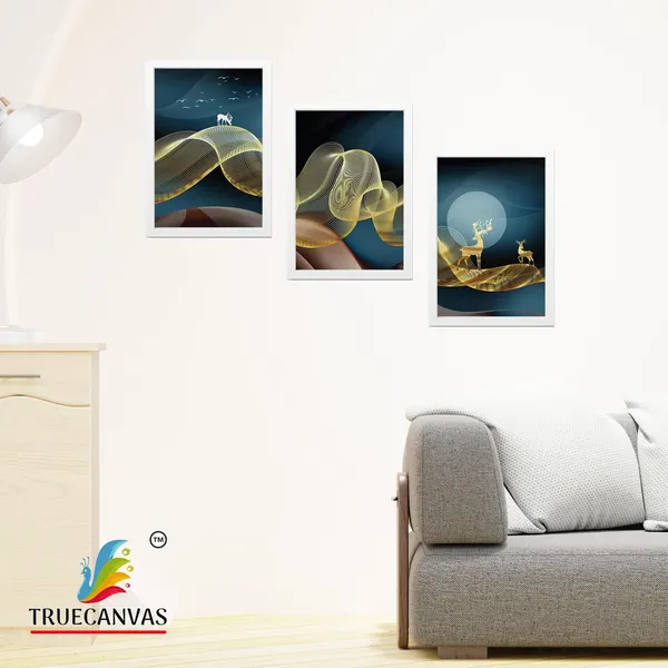 White__Abstract_Canvas_Painting_Set_Of_3_Wall_Hanging_Frame_|_For_Home,_Living_Room_Gallery_&_Office,_White,_Size_13.50_X_19.50_Inch,_Sf006