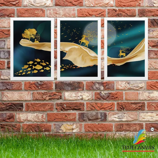 White__Abstract_Canvas_Painting_Set_Of_3_Wall_Hanging_Frame_|_For_Home,_Living_Room_Gallery_&_Office,_White,_Size_13.50_X_19.50_Inch,_Sf008