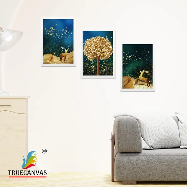 White__Abstract_Canvas_Painting_Set_Of_3_Wall_Hanging_Frame_|_For_Home,_Living_Room_Gallery_&_Office,_White,_Size_13.50_X_19.50_Inch,_Sf010