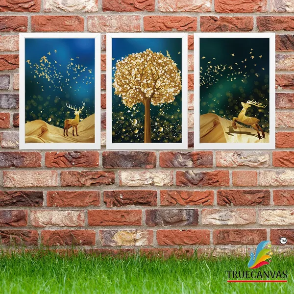 White__Abstract_Canvas_Painting_Set_Of_3_Wall_Hanging_Frame_|_For_Home,_Living_Room_Gallery_&_Office,_White,_Size_13.50_X_19.50_Inch,_Sf010