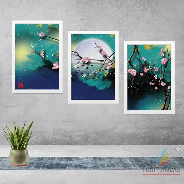 White__Abstract_Canvas_Painting_Set_Of_3_Wall_Hanging_Frame_|_For_Home,_Living_Room_Gallery_&_Office,_White,_Size_13.50_X_19.50_Inch,_Sf014