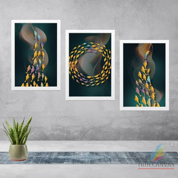 White__Abstract_Canvas_Painting_Set_Of_3_Wall_Hanging_Frame_|_For_Home,_Living_Room_Gallery_&_Office,_White,_Size_13.50_X_19.50_Inch,_Sf017
