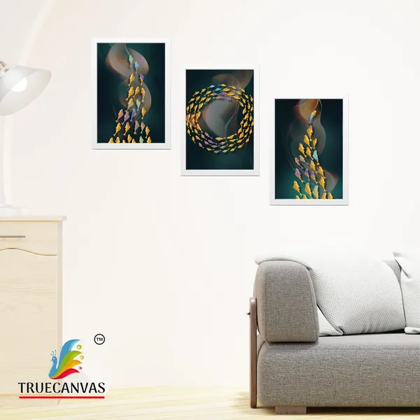 White__Abstract_Canvas_Painting_Set_Of_3_Wall_Hanging_Frame_|_For_Home,_Living_Room_Gallery_&_Office,_White,_Size_13.50_X_19.50_Inch,_Sf017