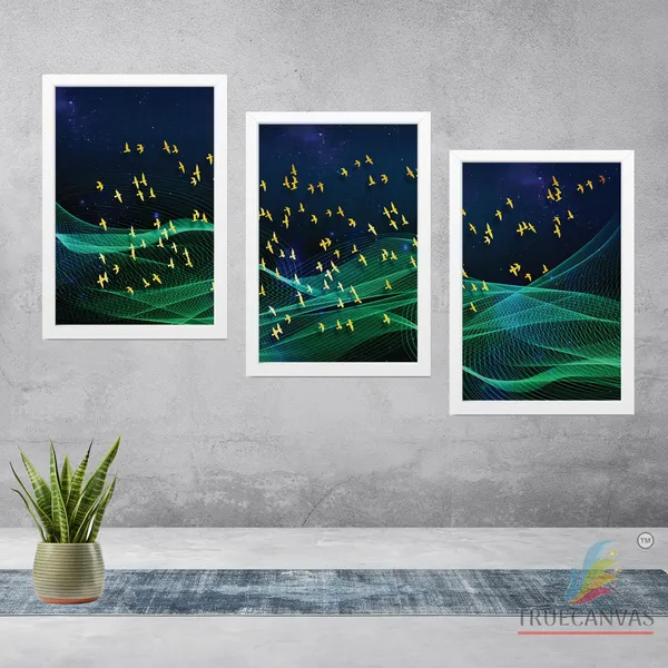 White__Abstract_Canvas_Painting_Set_Of_3_Wall_Hanging_Frame_|_For_Home,_Living_Room_Gallery_&_Office,_White,_Size_13.50_X_19.50_Inch,_Sf019