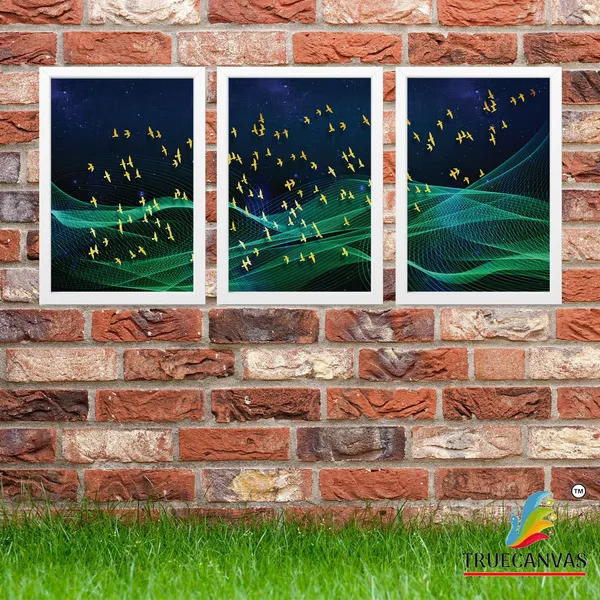 White__Abstract_Canvas_Painting_Set_Of_3_Wall_Hanging_Frame_|_For_Home,_Living_Room_Gallery_&_Office,_White,_Size_13.50_X_19.50_Inch,_Sf019