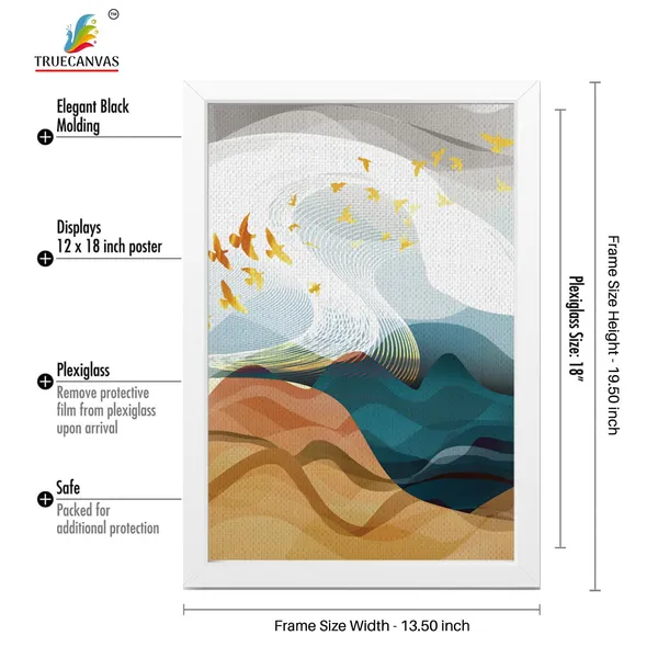 White__Abstract_Canvas_Painting_Set_Of_3_Wall_Hanging_Frame_|_For_Home,_Living_Room_Gallery_&_Office,_White,_Size_13.50_X_19.50_Inch,_Sf021