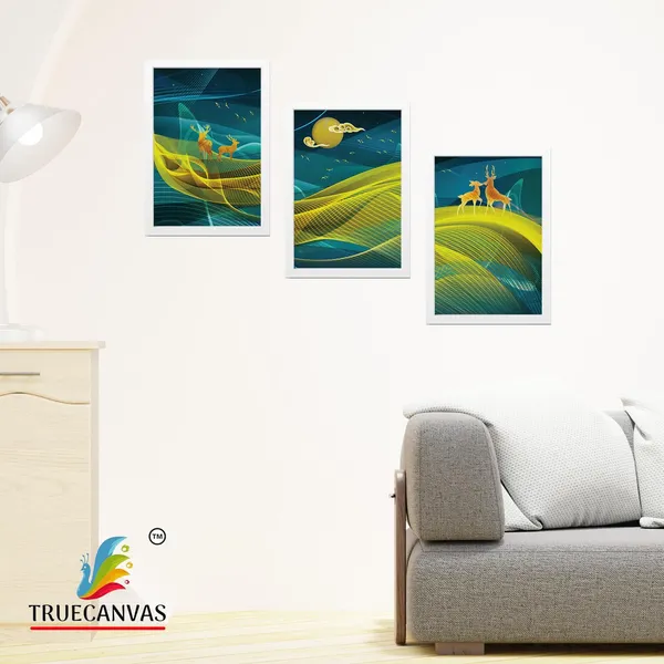 White__Abstract_Canvas_Painting_Set_Of_3_Wall_Hanging_Frame_|_For_Home,_Living_Room_Gallery_&_Office,_White,_Size_13.50_X_19.50_Inch,_Sf025