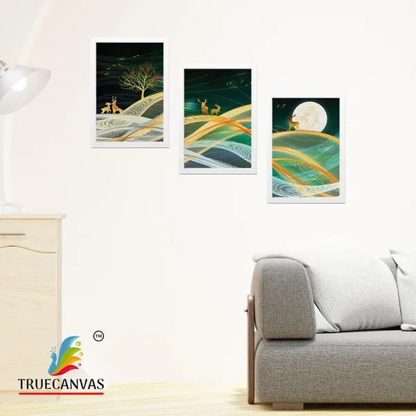 White__Abstract_Canvas_Painting_Set_Of_3_Wall_Hanging_Frame_|_For_Home,_Living_Room_Gallery_&_Office,_White,_Size_13.50_X_19.50_Inch,_Sf026